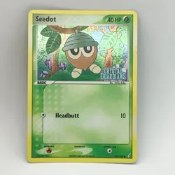 Seedot 60/100 - Reverse Holo Stamped - EX Crystal Guardians Pokemon Card - EXC - Image 1