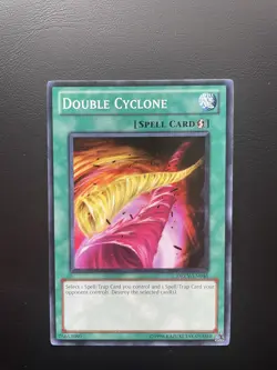 Yugioh Double Cyclone DREV-EN046 Common Unlimited Edition LP/MP - Image 3