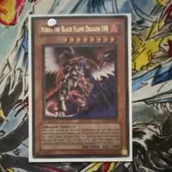Yu-Gi-Oh! Horus the Black Flame Dragon LV8 SD1-EN008 1st Edition Regular Eng - Image 1