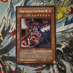 Yu-Gi-Oh! Horus the Black Flame Dragon LV8 SD1-EN008 1st Edition Regular Eng - Image 2