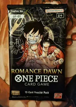 OP-01 Romance Dawn Sealed Booster Pack English One Piece TCG - Image 2