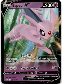 Espeon V - Promo SWSH: Sword & Shield Promo Cards SWSH201 NM - Image 1