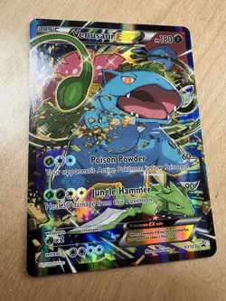 Venusaur EX XY123 Pokemon XY Promo Ultra Rare Card XY TCG Black Star Promo - Image 4