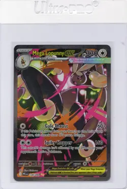 Mega Lopunny EX 128/094: Phantasmal Flames Holo Ultra Rare Pokemon Card 128/094 - Image 1