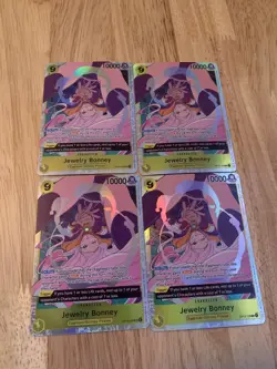 Jewelry Bonney X4 OP13-108 Carrying On His Will Foil LP One Piece Card Game - Image 1