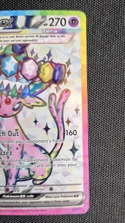 Espeon Ex #175 Black Star Promo Pokemon Card Holo Prismatic Evolutions - Image 2
