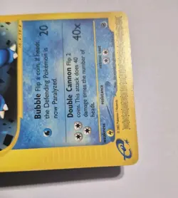 Blastoise Expedition Non-Holo Pokemon Card 2002 36/165 Rare EDGE WEAR - Image 3