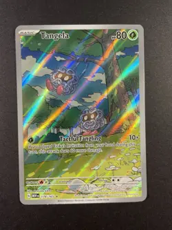 Pokemon TCG Tangela Illustration Rare Card 178/165 Scarlet & Violet 151 IR - Image 1