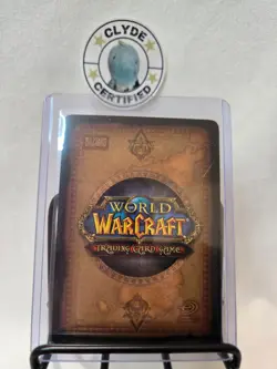 World of Warcraft TCG The Red Bearon - Unscratched Loot Card RARE - Image 3