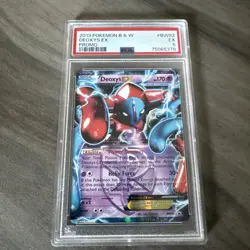 Deoxys EX Black Star Promo Holo BW82 - Pokemon Card - PSA 5 - Image 1