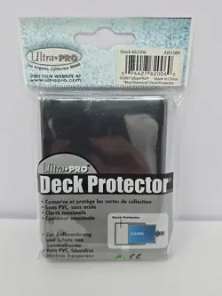 Ultra Pro Navy Blue Monte Dragon Deck Protector Standard Size Card Sleeves 50ct - Image 2
