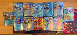 Pokemon Jumbo Card Lot of 79 , EX, Vstar, Vmax - Image 2