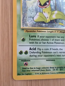 Victreebel 14/64 Holo Pokemon Jungle Set Vintage WOTC Rare Card LP - Image 5