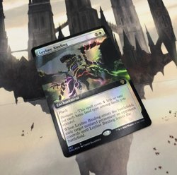 Leyline Binding Dominaria United Foil Extended Art MTG Rare #387 - Image 1