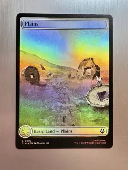Basic Land, Plains - 292 - MTG Avatar: The Last Airbender - Common - FOIL - Image 1