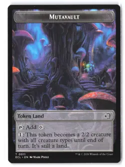 Elk // Mutavault Double-Sided Token 2 // 11 NM Normal Lorwyn Eclipsed MTG - Image 1