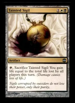 Tainted Sigil LP Light Play Alara Reborn MTG [9806] - Image 1