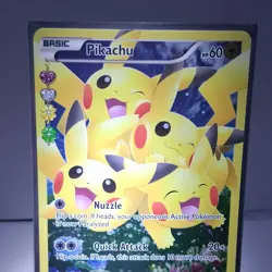 Pokemon TCG Pikachu Full Art Ultra Rare Holo Generations RC29-32 HP60 Quick Att… - Image 1