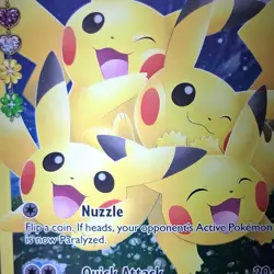 Pokemon TCG Pikachu Full Art Ultra Rare Holo Generations RC29-32 HP60 Quick Att… - Image 2