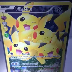 Pokemon TCG Pikachu Full Art Ultra Rare Holo Generations RC29-32 HP60 Quick Att… - Image 3