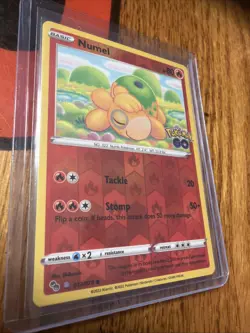 Numel (Peelable Ditto) 013/078 Pokemon GO Reverse Holo NM - Image 1