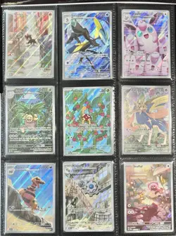 Pokemon TCG Lot Of 9 Illustration Rare Cards NM - Image 1