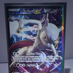 Pokemon TCG Mewtwo EX Promo Holo Basic XY125 XY HP170 Photon Wave Psyburn - Image 1
