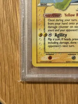 Pokemon Gold Star Jolteon Holo Ultra Rare EX Power Keepers 101/108 PSA 7 2007 - Image 4