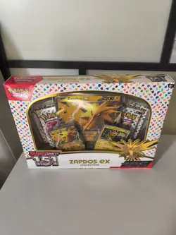 Pokemon TCG Scarlet & Violet 151 Zapdos Ex Collection Box Factory Sealed - Image 2