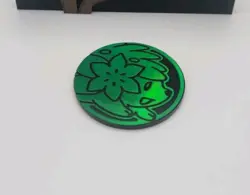 Shaymin - Pokemon Coin - Pokemon TCG - Nintendo - USED - Image 1