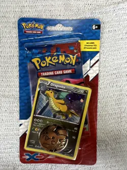 Pokemon XY Base Set Checklane Blister Pack - Dragonite Art - - Image 1