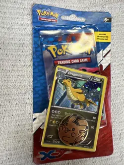 Pokemon XY Base Set Checklane Blister Pack - Dragonite Art - - Image 2