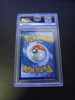 2023 Pokemon TCG Groudon #199/182 Paradox Rift EN Illustration Rare Foil PSA 8 - Image 2