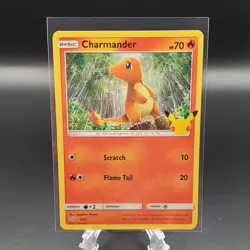 Pokemon TCG - Charmander 9/25 - Non-Holo - Mcdonald's 25th Anniversary - NM/M - Image 1