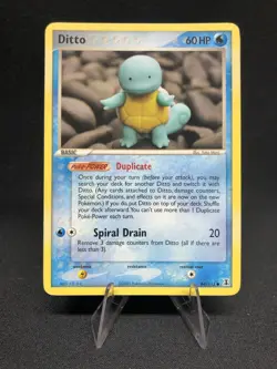 Ditto (Squirtle) 64/113 Pokemon Delta Species NM - Image 1