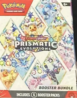 Pokemon Scarlet & Violet Prismatic Evolutions Surprise Box Booster Bundle - Image 3