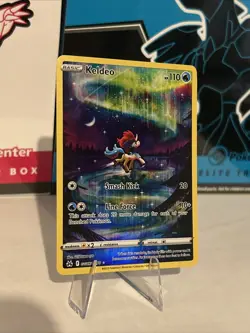 Pokemon TCG Keldeo GG07/GG70 Crown Zenith: Galarian Gallery NM Condition - Image 1