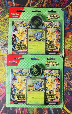 Pokemon TCG Ascended Heroes 2-pack Blister Packs Factory Sealed Lot X2 - Image 1