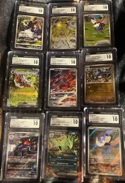 Pokemon Bundle Lot of 9 CGC 10 - Image 1