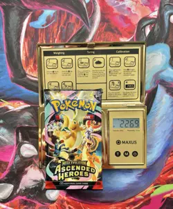 🔥22.69g Pokemon Mega Evolution Ascended Heroes Booster Pack Dragonite Lucario - Image 1