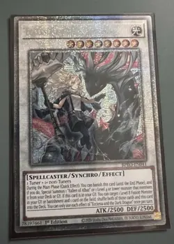 BPRO-EN041 Ecclesia and the Dark Dragon Starlight Rare 1st Edition YuGiOh - Image 1