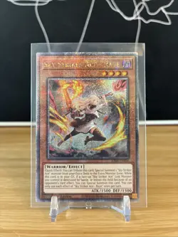 Yu-Gi-Oh! Sky Striker Ace Raye RA04-EN026 New Art QCSR pack fresh Near Mint - Image 1