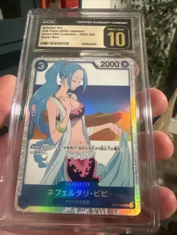 One Piece EB-02 25th Collection Vivi Nefertari EB02-026 SR JPN CGC Pristine 10 - Image 2