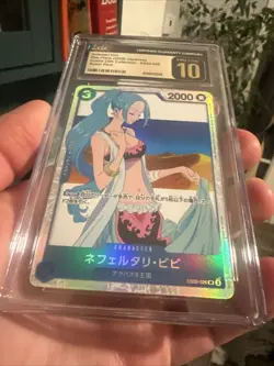 One Piece EB-02 25th Collection Vivi Nefertari EB02-026 SR JPN CGC Pristine 10 - Image 3