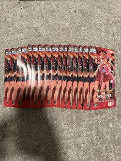 Heroines EB-03 Sleeved Booster pack ONE PIECE English Lot of 16 IN HAND - Image 1