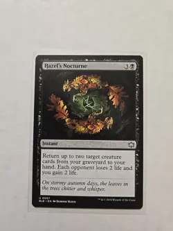 Hazel's Nocturne - Bloomburrow - LP - MTG Magic - Uncommon - Instant - Image 1