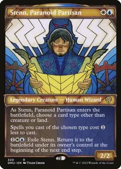 Stenn, Paranoid Partisan (Showcase) DMU - Rare - MTG Magic Pack fresh - Image 1