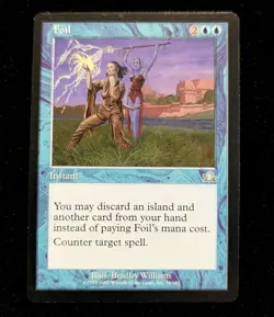 Foil Prophecy Bradley Williams 34/143 x1 LP MTG - English Counterspell Uncommon - Image 1