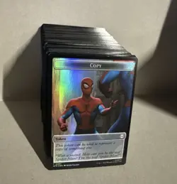 MTG Spider-Man: Complete FOIL Set (INCLUDES Commons, Uncommons, Lands, Tokens) - Image 1
