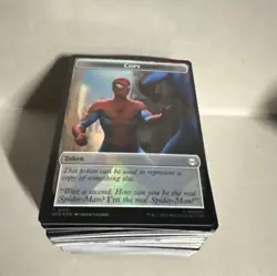 MTG Spider-Man: Complete FOIL Set (INCLUDES Commons, Uncommons, Lands, Tokens) - Image 2